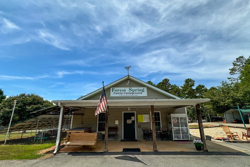Camp store and amenities